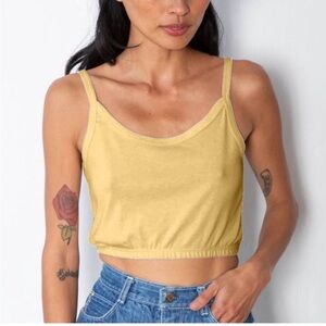 East West Shop Cropped Cami Tank Top